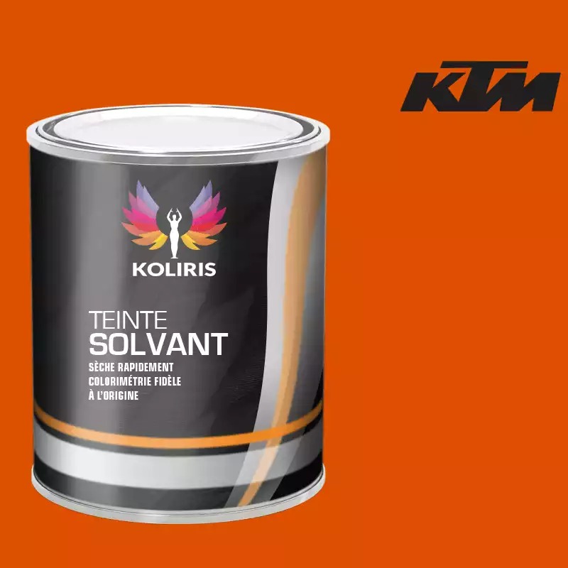 Peinture moto solvant Ktm Moto