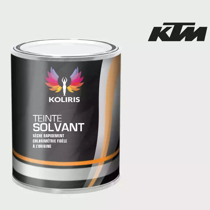 Peinture moto solvant Ktm Moto