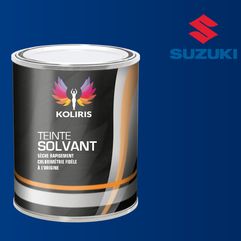 Peinture moto solvant Suzuki Moto