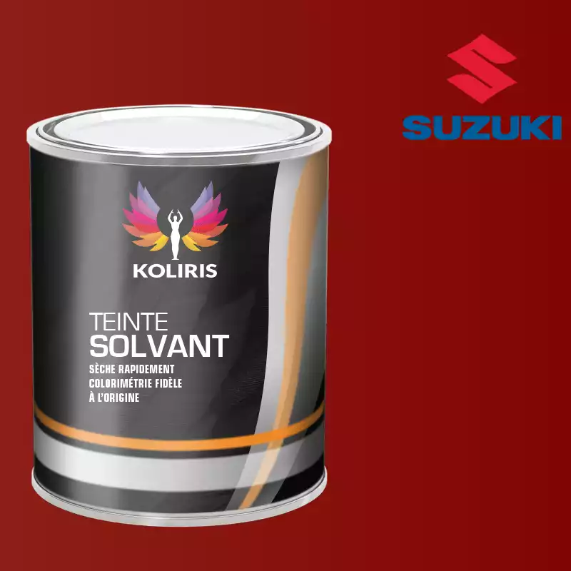 Peinture moto solvant Suzuki Moto