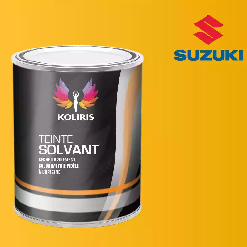 Peinture moto solvant Suzuki Moto