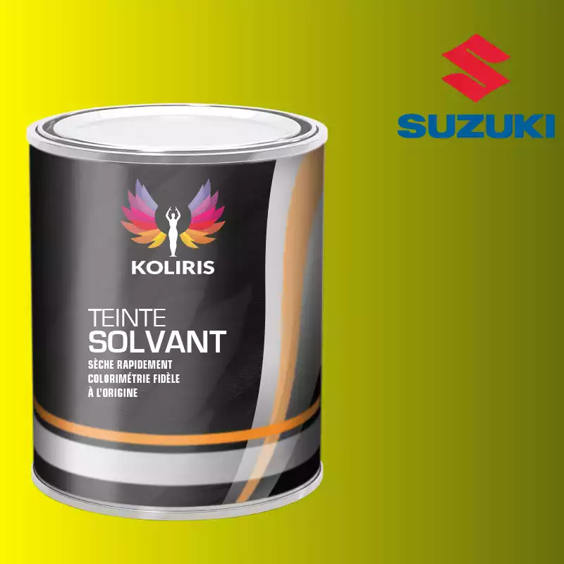 Peinture moto solvant Suzuki Moto