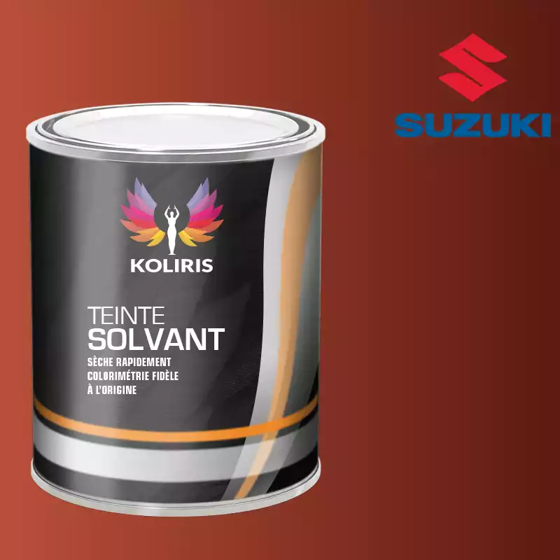 Peinture moto solvant Suzuki Moto