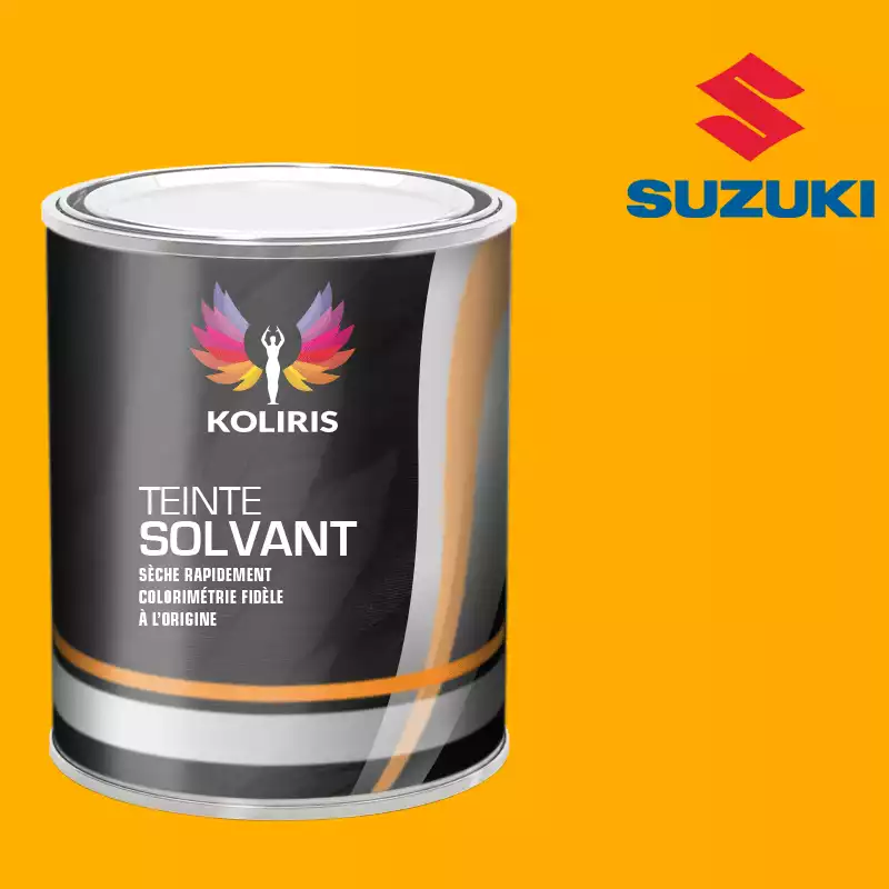 Peinture moto solvant Suzuki Moto