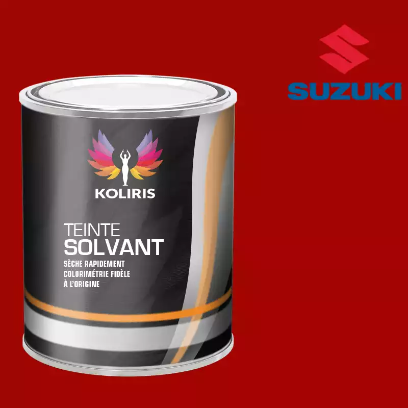 Peinture moto solvant Suzuki Moto