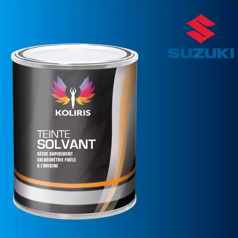 Peinture moto solvant Suzuki Moto