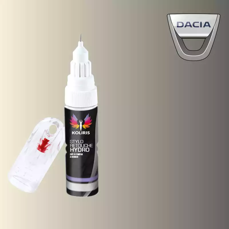 Stylo retouche peinture voiture Dacia 20ml