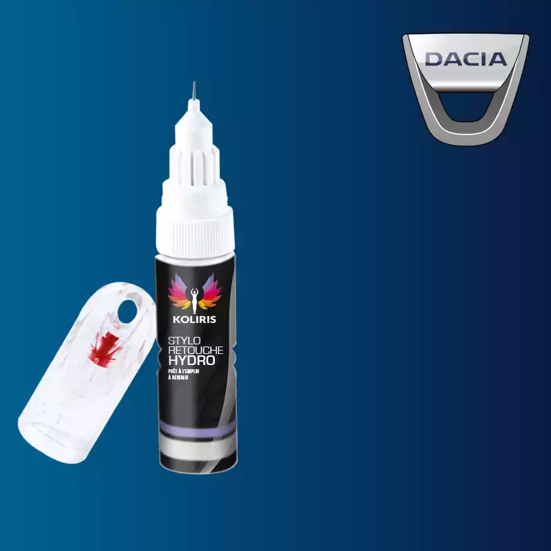 Stylo retouche peinture voiture Dacia 20ml