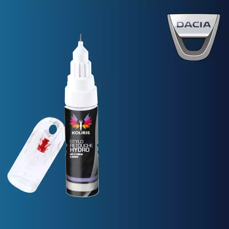 Stylo retouche peinture voiture Dacia 20ml