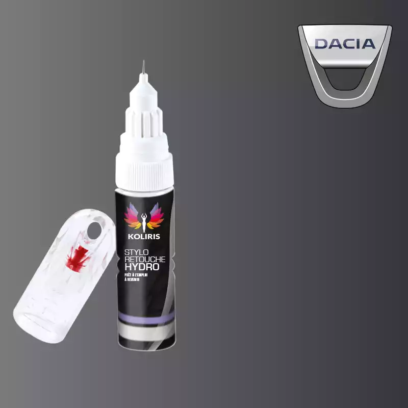 Stylo retouche peinture voiture Dacia 20ml