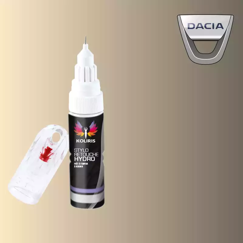 Stylo retouche peinture voiture Dacia 20ml