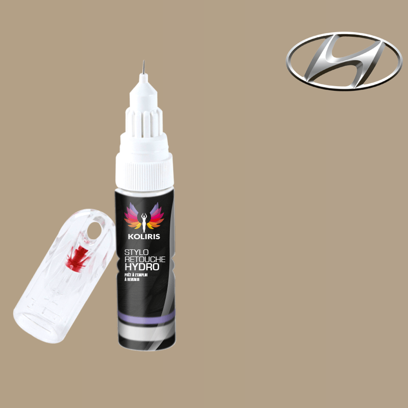 Stylo retouche peinture voiture Hyundai 20ml