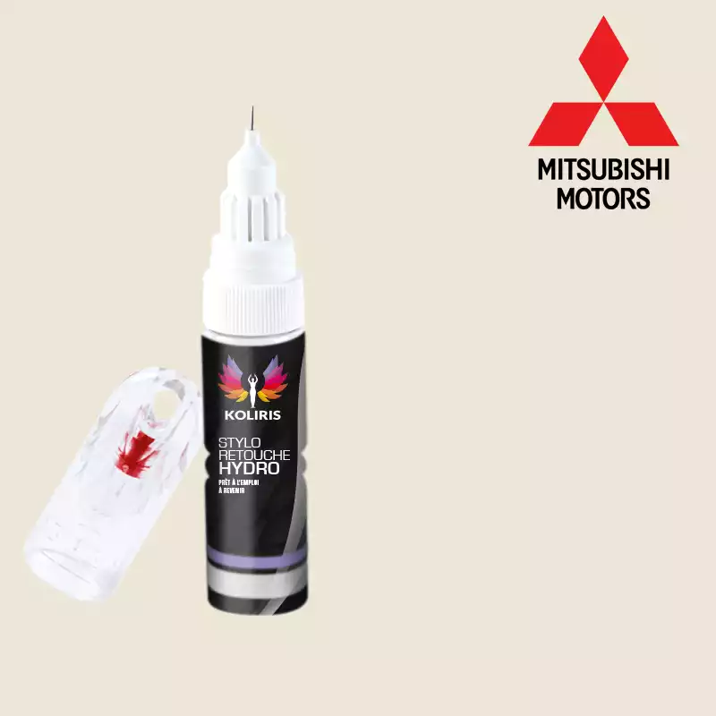 Stylo retouche peinture voiture Mitsubishi 20ml