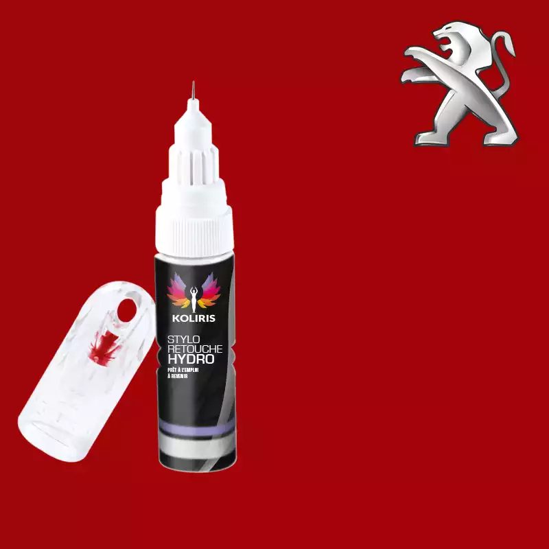 Stylo retouche peinture voiture Peugeot 20ml