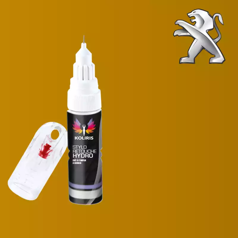 Stylo retouche peinture voiture Peugeot 20ml