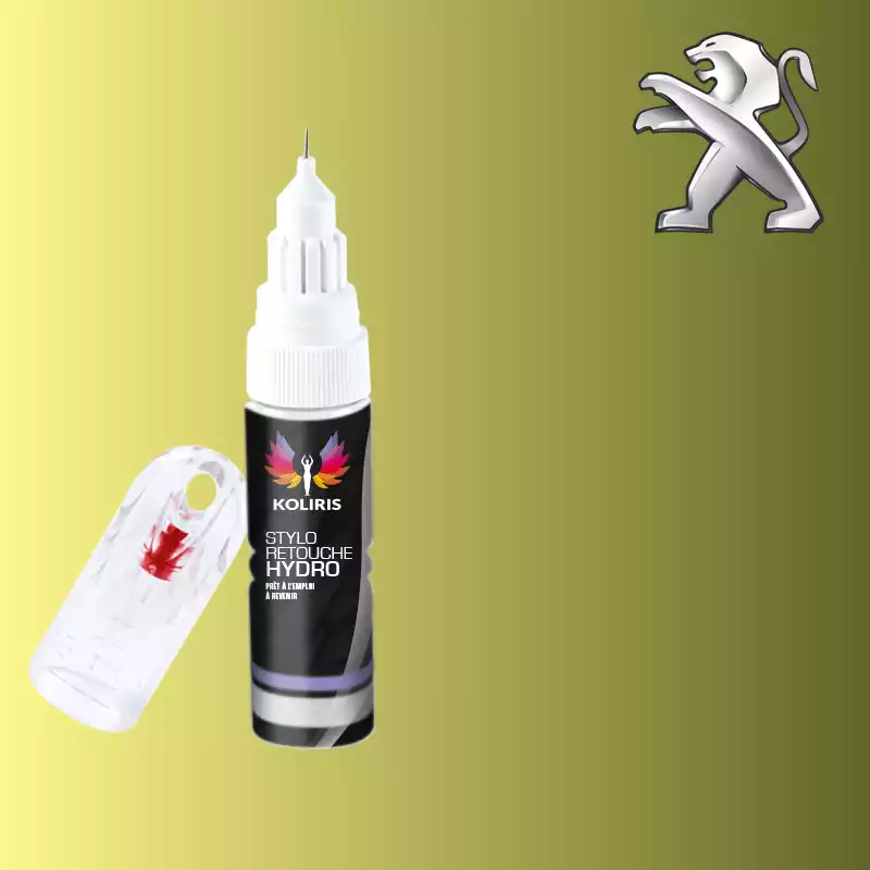 Stylo retouche peinture voiture Peugeot 20ml