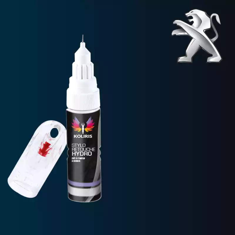 Stylo retouche peinture voiture Peugeot 20ml