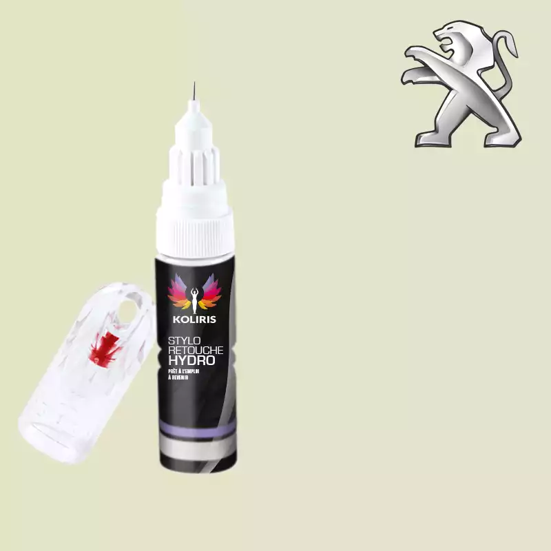 Stylo retouche peinture voiture Peugeot 20ml