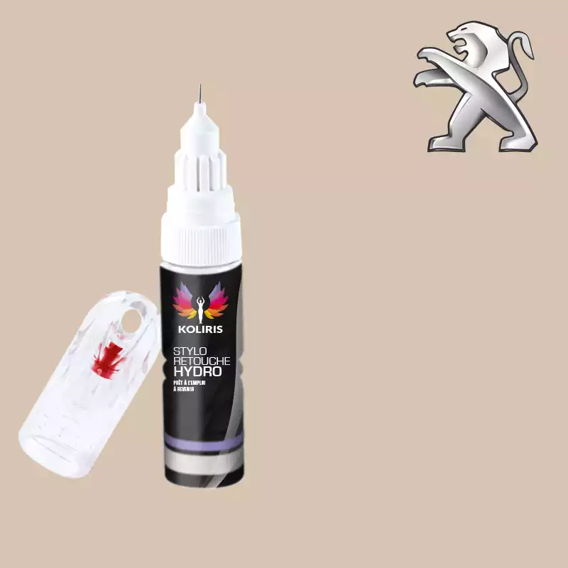 Stylo retouche peinture voiture Peugeot 20ml