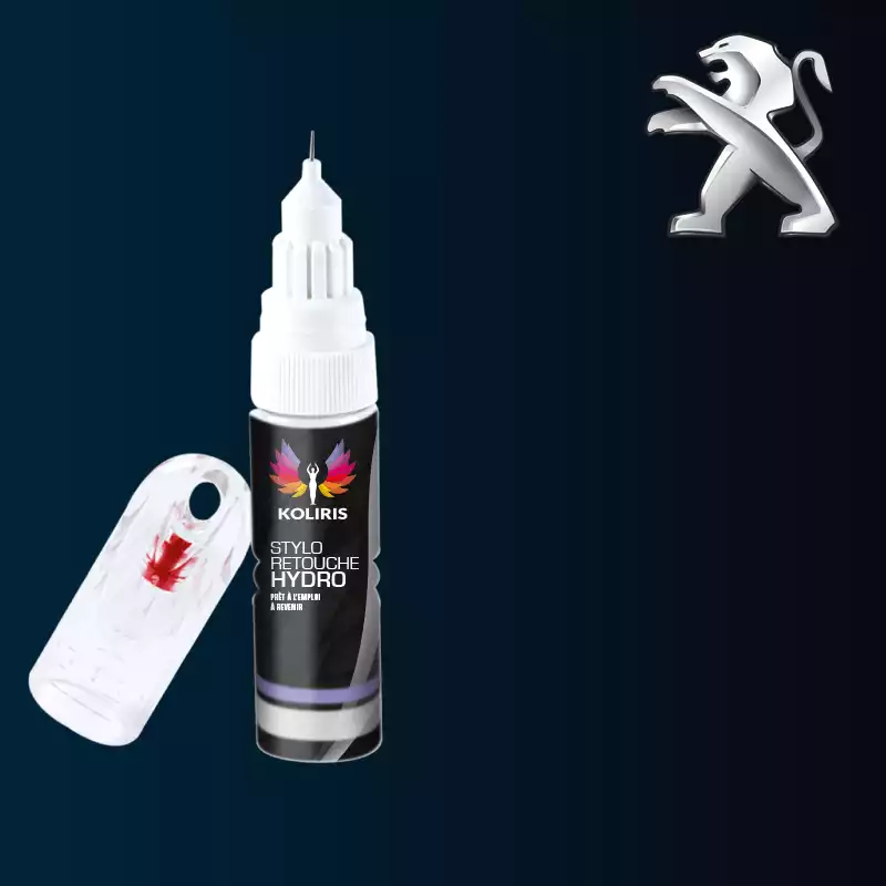 Stylo retouche peinture voiture Peugeot 20ml