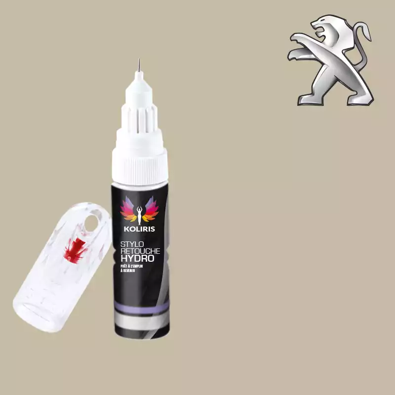 Stylo retouche peinture voiture Peugeot 20ml