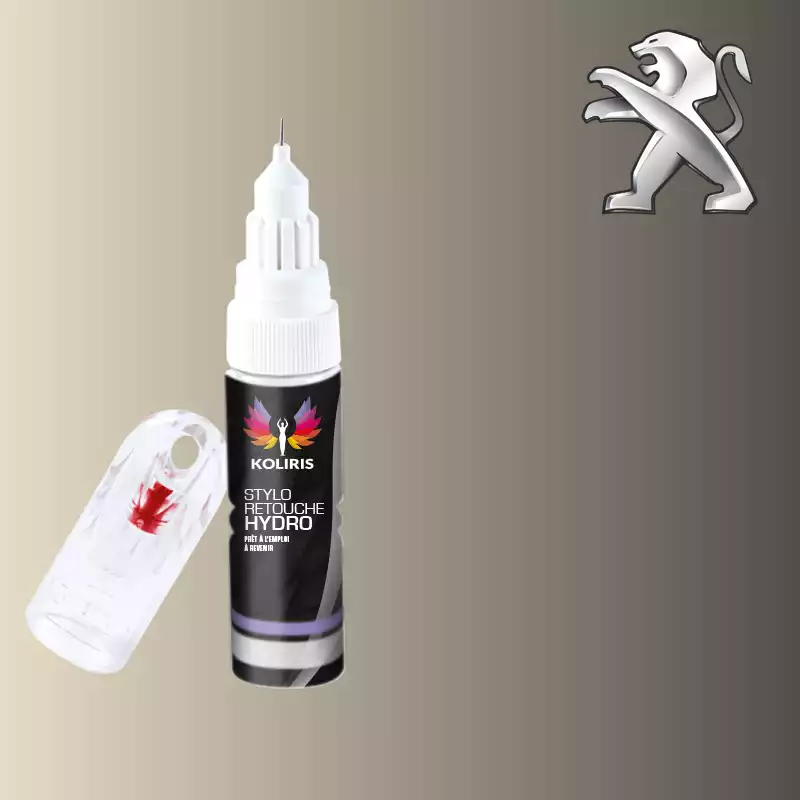 Stylo retouche peinture voiture Peugeot 20ml