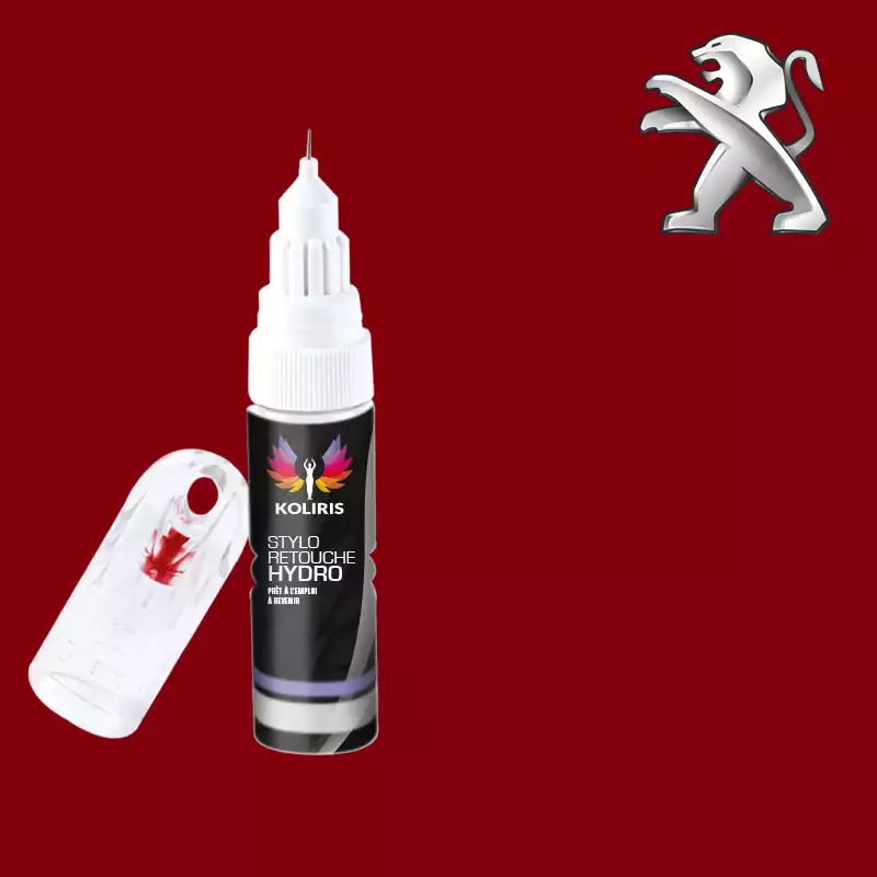 Stylo retouche peinture voiture Peugeot 20ml