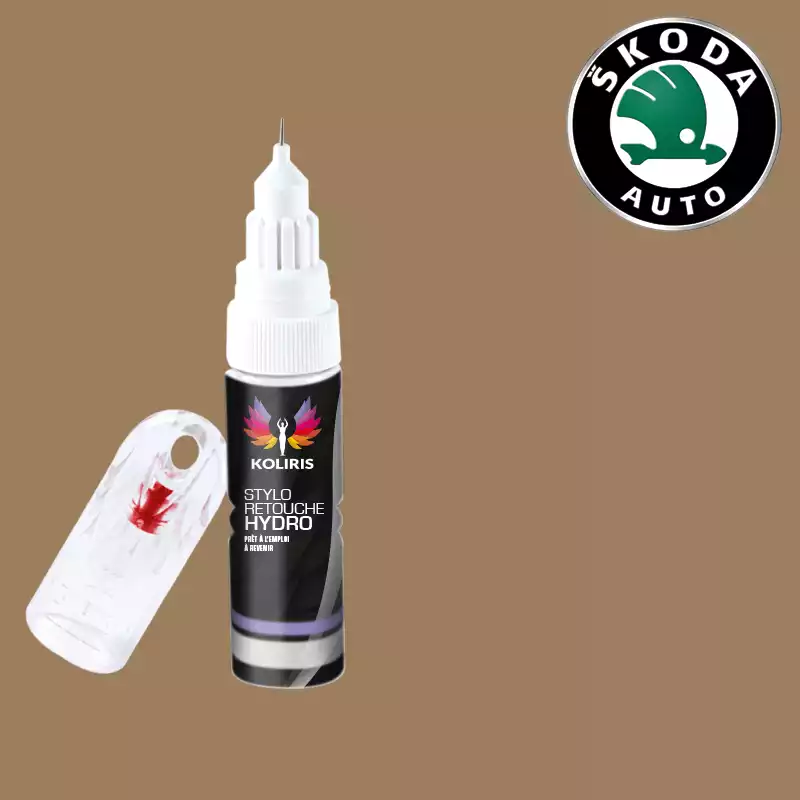 Stylo retouche peinture voiture Skoda 20ml