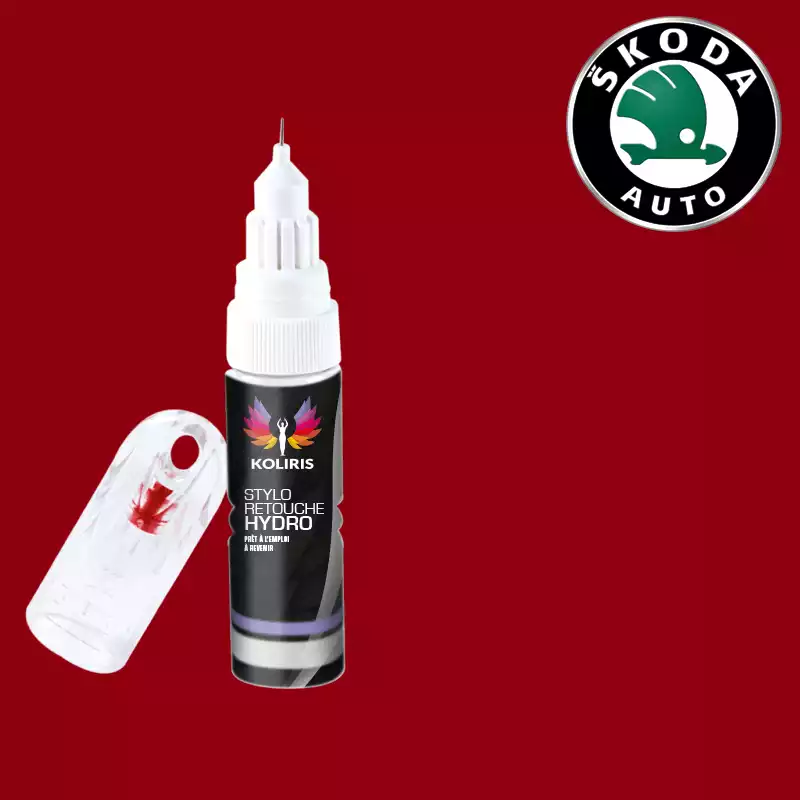 Stylo retouche peinture voiture Skoda 20ml