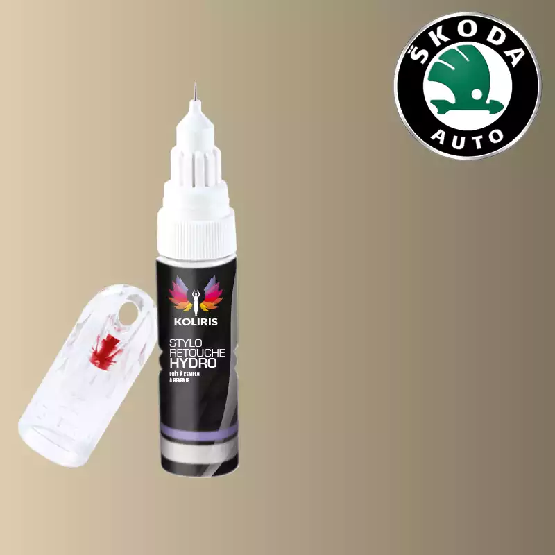 Stylo retouche peinture voiture Skoda 20ml