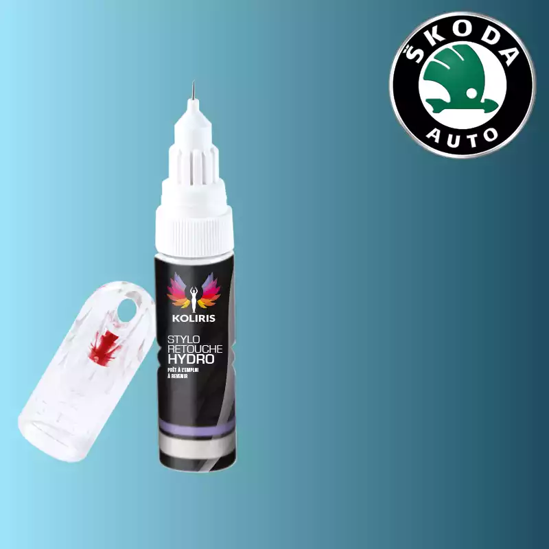 Stylo retouche peinture voiture Skoda 20ml