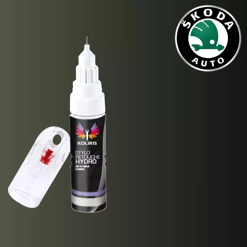 Stylo retouche peinture voiture Skoda 20ml