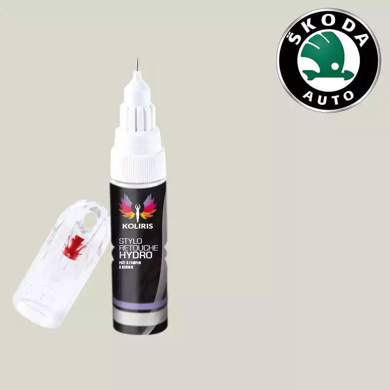 Stylo retouche peinture voiture Skoda 20ml