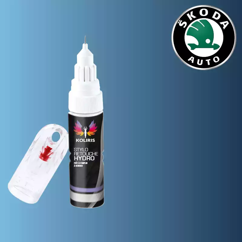 Stylo retouche peinture voiture Skoda 20ml