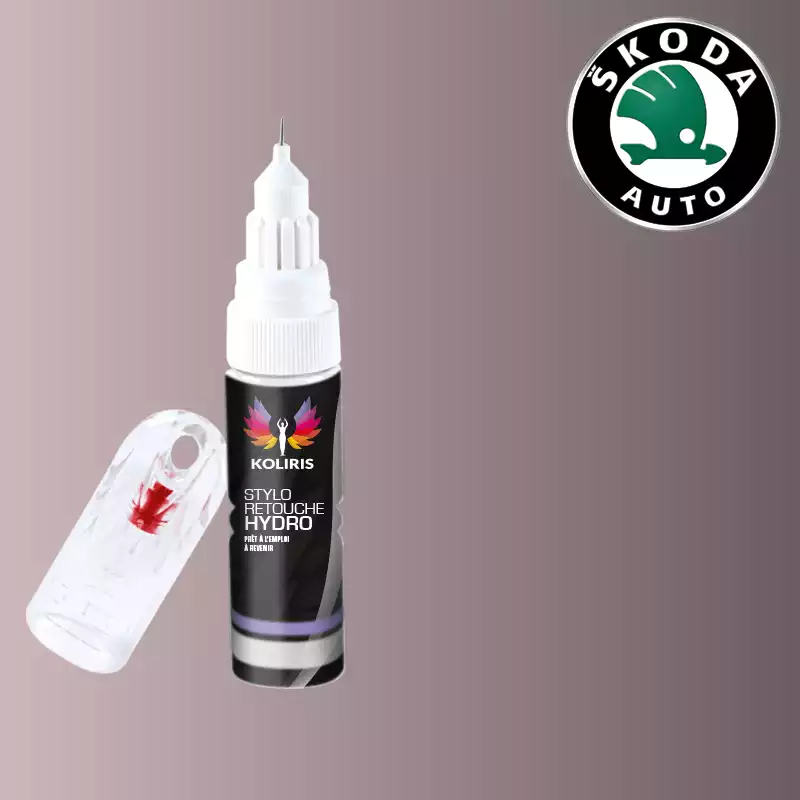 Stylo retouche peinture voiture Skoda 20ml