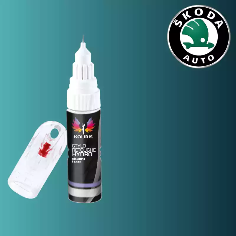 Stylo retouche peinture voiture Skoda 20ml