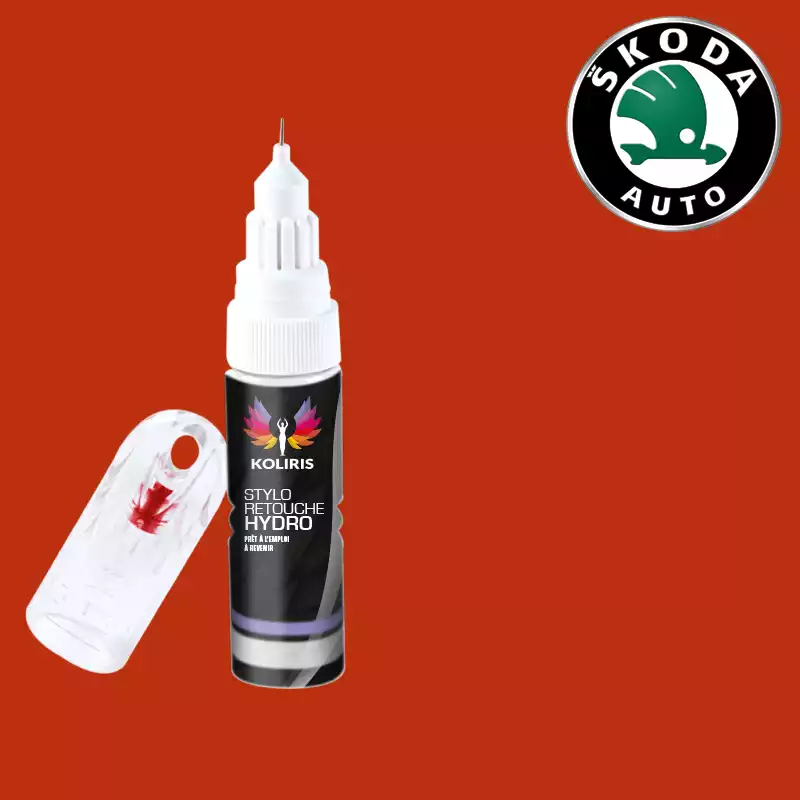 Stylo retouche peinture voiture Skoda 20ml