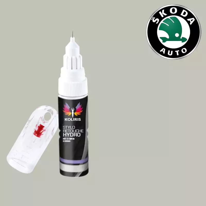 Stylo retouche peinture voiture Skoda 20ml