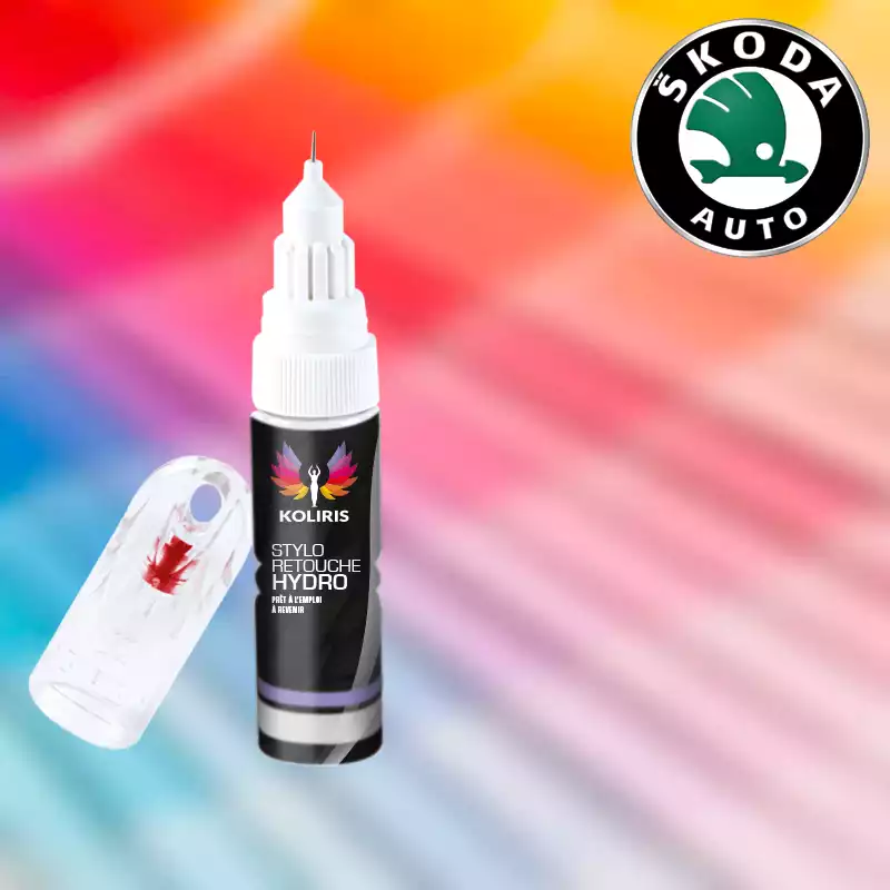 Stylo retouche peinture voiture Skoda 20ml