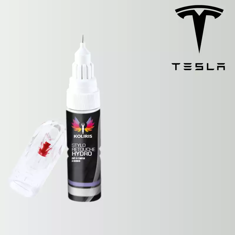 Stylo retouche peinture voiture Tesla 20ml PPSW - Livraison offerte