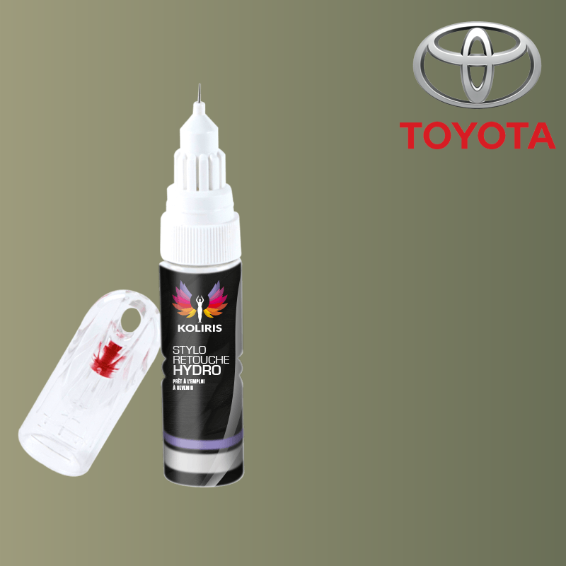 Stylo retouche peinture voiture Toyota 20ml