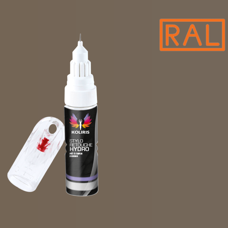 Stylo retouche peinture industrie Ral 20ml