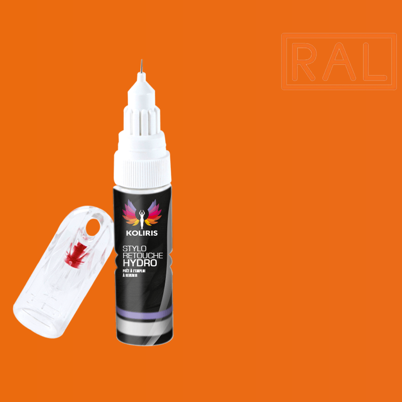 Stylo retouche peinture industrie Ral 20ml