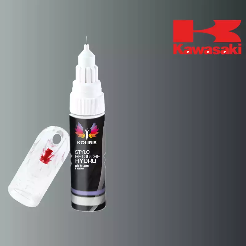 Stylo retouche peinture moto Kawasaki Moto 20ml