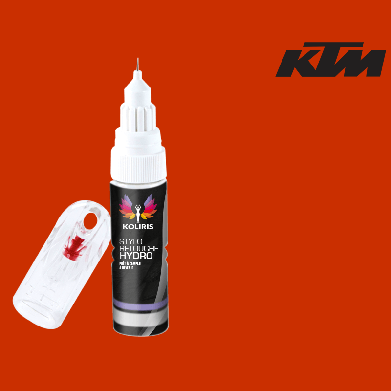 Stylo retouche peinture moto Ktm Moto 20ml