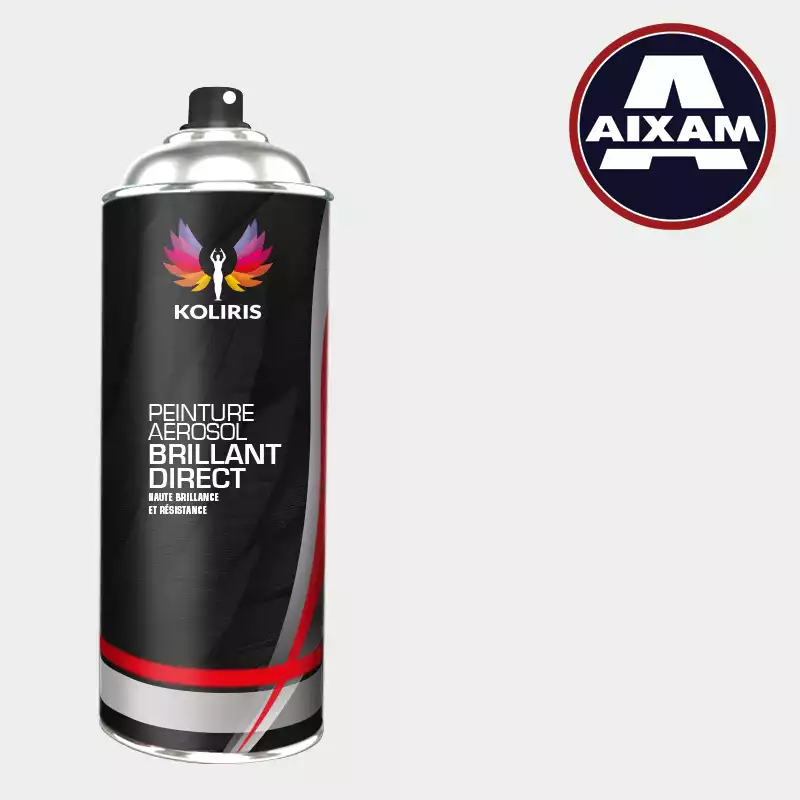 Bombe de peinture voiture 1K brillant Aixam 400ml