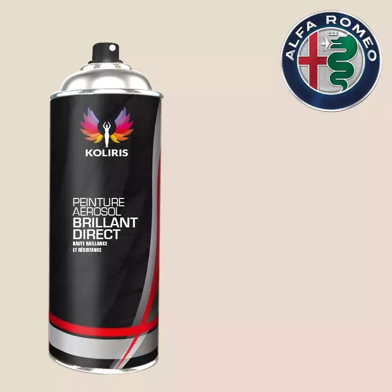 Bombe de peinture voiture 1K brillant Alfa Romeo 400ml