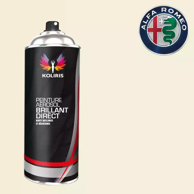 Bombe de peinture voiture 1K brillant Alfa Romeo 400ml