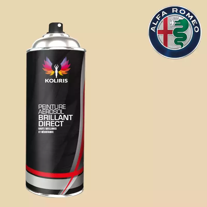 Bombe de peinture voiture 1K brillant Alfa Romeo 400ml