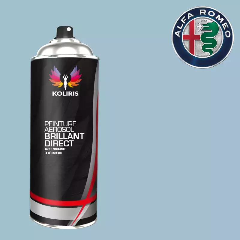 Bombe de peinture voiture 1K brillant Alfa Romeo 400ml